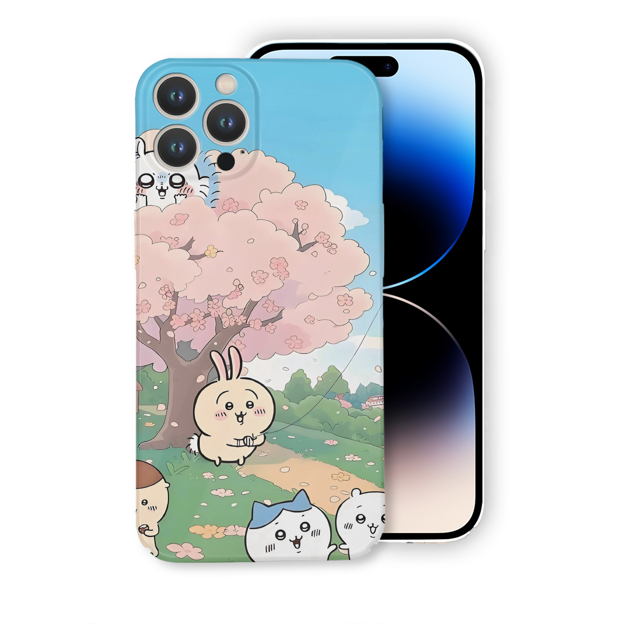 （画像用） ちいかわ Chii-kawa 【iPhone 14シリーズ対応】ハードケース